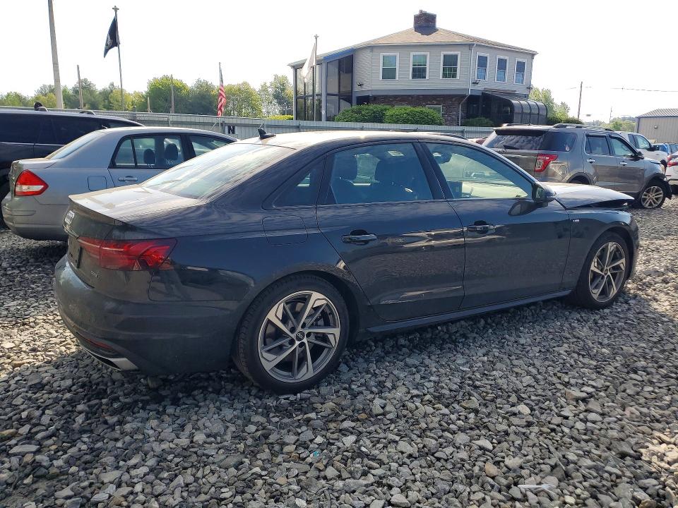 2025 Audi A4 VIN WAUDAAF44SN000486 COPART salvage auction — FRONT END, Ma - Cert Of Title-Salvage, sold $11,500 on 2026-07-09 (photo 3)