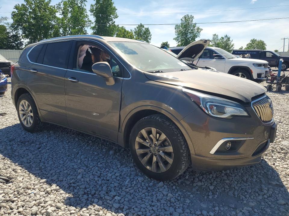 2017 Buick Envision VIN LRBFXDSA8HD164389 COPART salvage auction — FRONT END, Mi - Certificate Of Title, sold $925 on 2026-07-09 (photo 4)