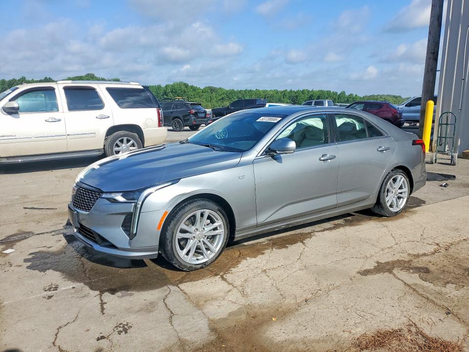 2024 Cadillac Ct4 VIN 1G6DJ5RKXR0125152 COPART salvage auction — REAR END, Ms - Cert Of Title-Salvaged, sold $6,800 on 2026-07-09 (photo 1)