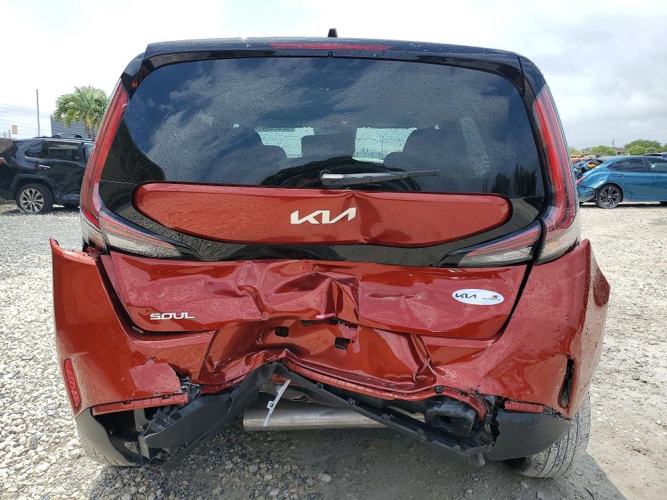 2025 Kia Soul VIN KNDJ23AU0S7252827 COPART salvage auction — FRONT END, Fl - Certificate Of Destruction, sold $2,400 on 2026-07-13 (photo 6)