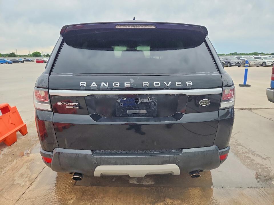 2017 Land rover RANGE ROVER VIN SALWR2FV5HA680684 COPART salvage auction — MECHANICAL, TX - CERTIFICATE OF TITLE, sold $175 on 2026-07-16 (photo 6)
