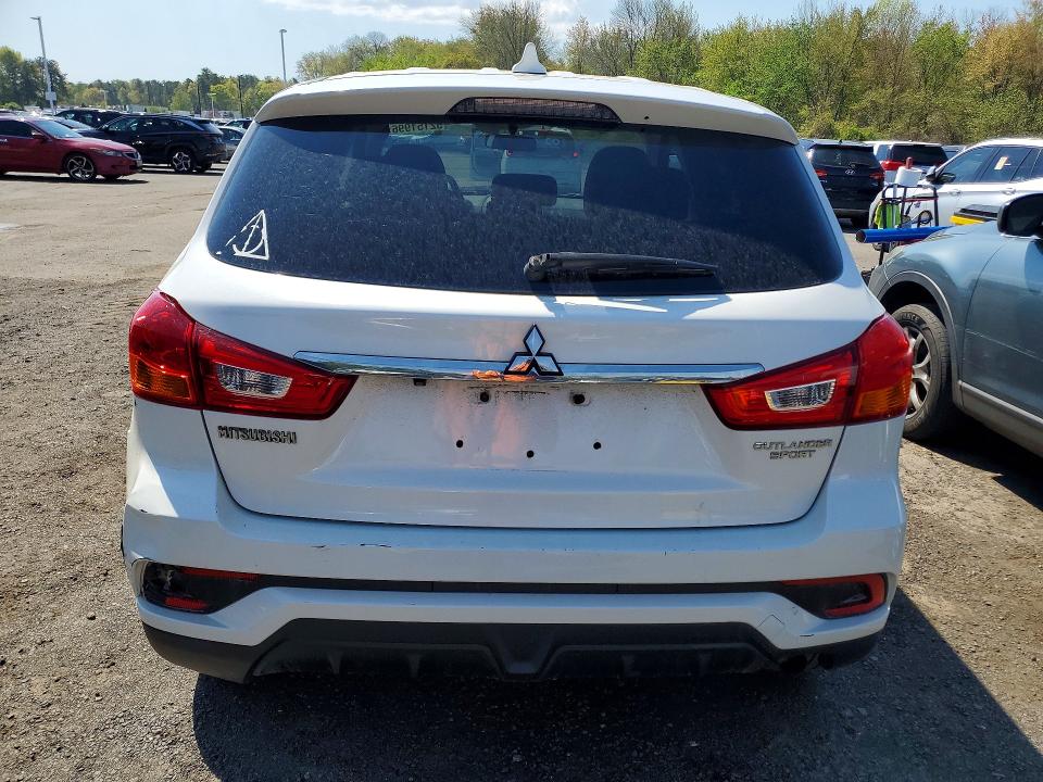2018 Mitsubishi Outlander sport VIN JA4AR3AU7JZ003353 COPART salvage auction — REAR END, Ny - Certificate Of Title (P), sold $3,750 on 2026-07-23 (photo 6)