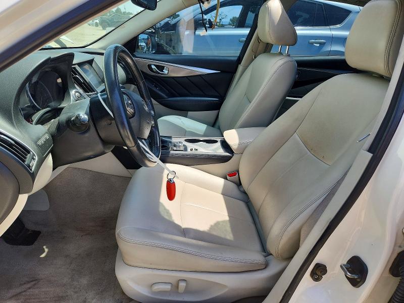 2017 Infiniti Q50 VIN JN1EV7AP3HM741505 COPART salvage auction — REAR END, Ca - Salvage Certificate, sold $3,000 on 2026-07-09 (photo 7)