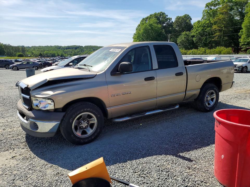 2002 Dodge Ram VIN 3D7HA18N12G203585 COPART salvage auction — FRONT END, Nc - Salvage Certificate Of Title, sold $800 on 2026-07-02 (photo 1)