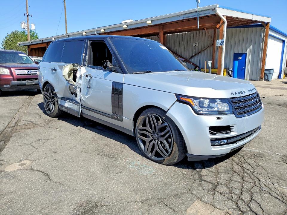 2017 Land rover RANGE ROVER VIN SALGS5FE0HA347304 COPART salvage auction — SIDE, Co - Public - Salvage Title, sold $7,900 on 2026-08-01 (photo 4)