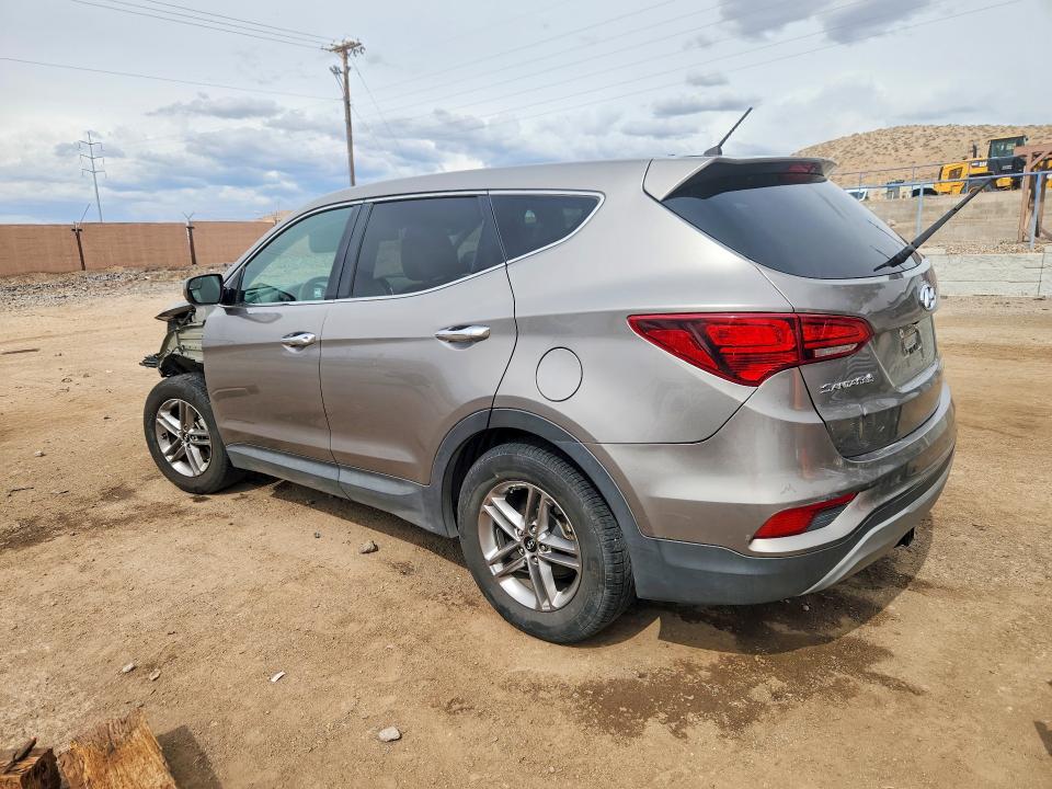 2018 Hyundai Santa fe VIN 5XYZT3LB8JG563466 COPART salvage auction — FRONT END, Nm - Cert Of Title-Salvage, sold $200 on 2026-07-30 (photo 2)