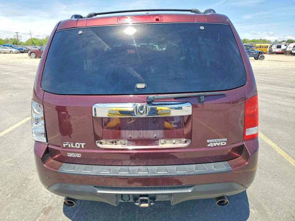 2015 Honda Pilot VIN 5FNYF4H94FB052351 COPART salvage auction — FRONT END, ID - SALVAGE CERTIFICATE OF TITLE, sold $1,400 on 2026-07-09 (photo 6)
