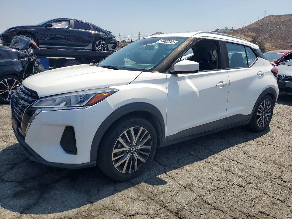 2021 Nissan Kicks VIN 3N1CP5CV7ML505803 COPART salvage auction — REAR END, Ca - Salvage Certificate, sold $2,450 on 2026-07-09 (photo 1)