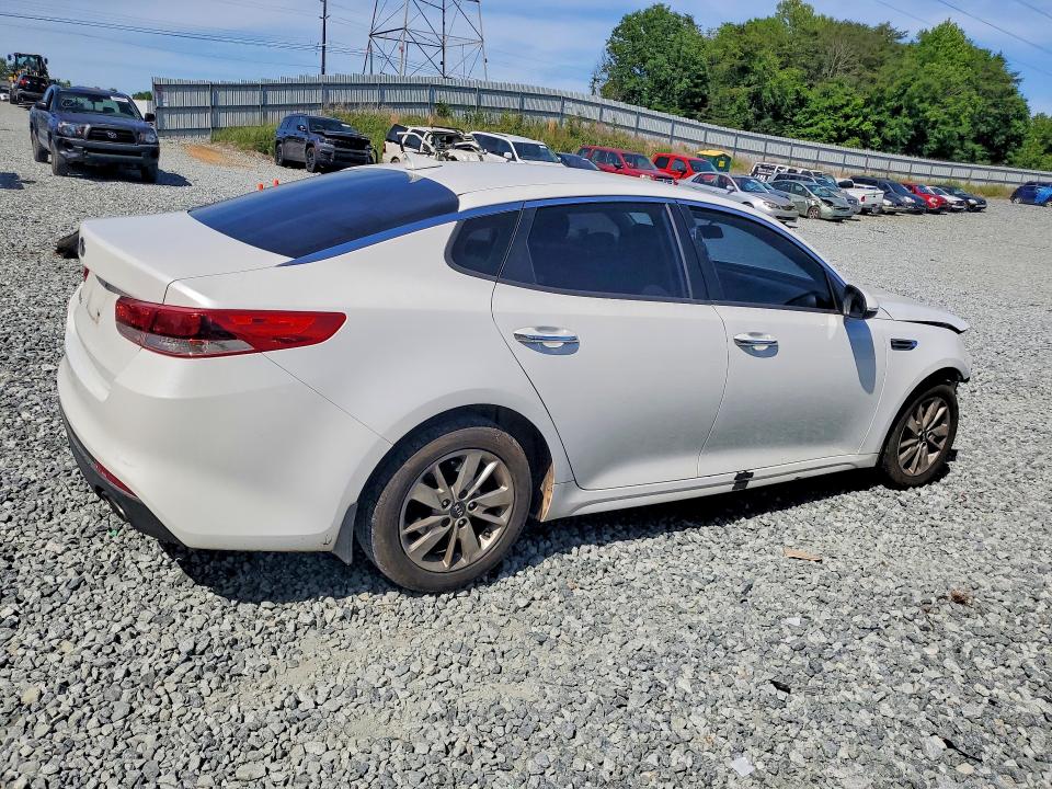 2016 Kia VIN KNAGT4L39G5093680 COPART salvage auction — FRONT END, Nc - Salvage Certificate Of Title, sold $700 on 2026-07-15 (photo 3)