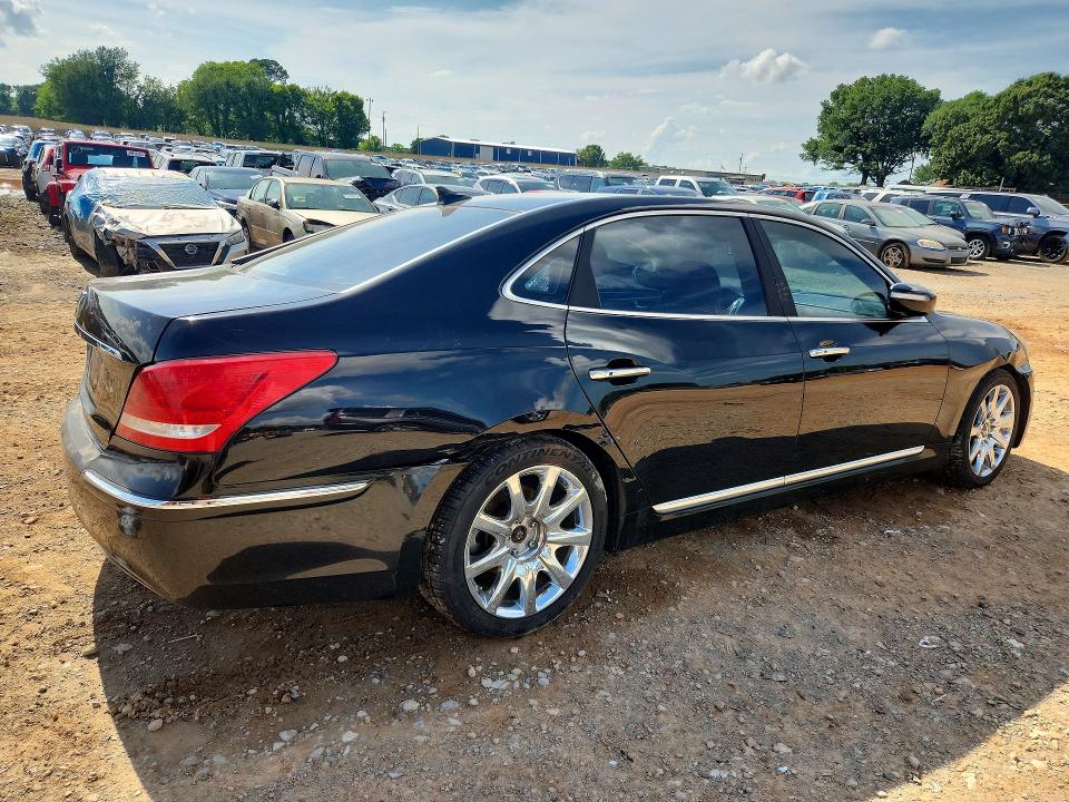 2012 Hyundai Equus VIN KMHGH4JH6CU052356 COPART salvage auction — SIDE, Al - Cert Of Title-Salvage Title, sold $350 on 2026-07-08 (photo 3)