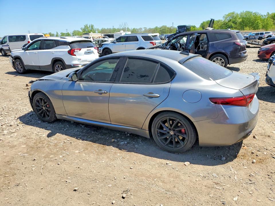 2017 Alfa romeo VIN ZARFAEBN3H7553750 COPART salvage auction — FRONT END, Wv - Salvage Certificate, sold $1,000 on 2026-07-10 (photo 2)