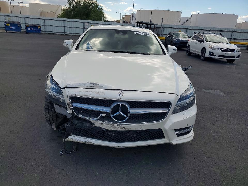 2013 Mercedes-benz Cls-klasse VIN WDDLJ7DBXDA061098 COPART salvage auction — FRONT END, Ca - Salvage Certificate, sold $3,750 on 2026-07-08 (photo 5)