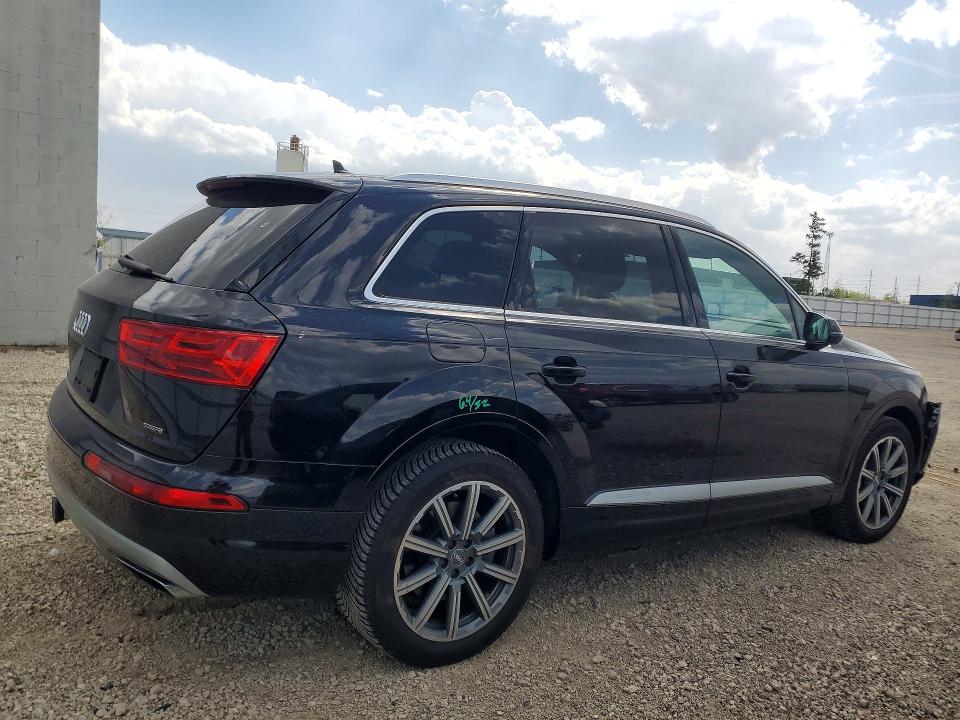 2018 Audi Q7 VIN WA1LHAF70JD046187 COPART salvage auction — FRONT END, Ia - Cert Of Title-Salvage Title, sold $10,700 on 2026-07-08 (photo 3)