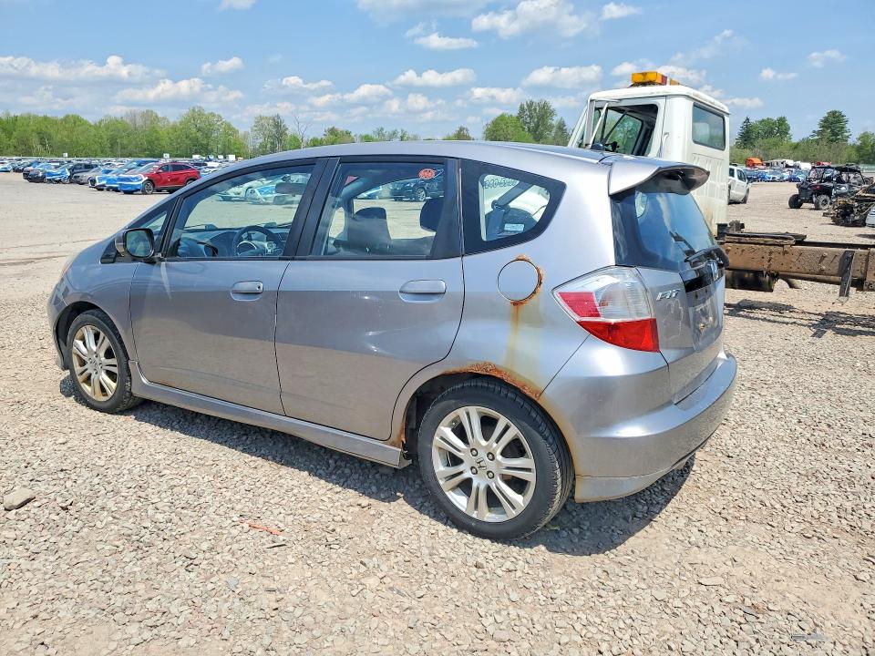 2009 Honda Fit VIN JHMGE87439S074391 COPART salvage auction — FRONT END, Ny - Certificate Of Title, sold $525 on 2026-07-20 (photo 2)