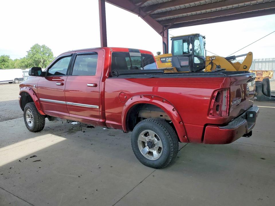 2015 Ram 2500 VIN 3C6UR5GL9FG635542 COPART salvage auction — Burn Engine, Mt - Salvage Certificate Of A Vehic, sold $4,900 on 2026-08-24 (photo 2)