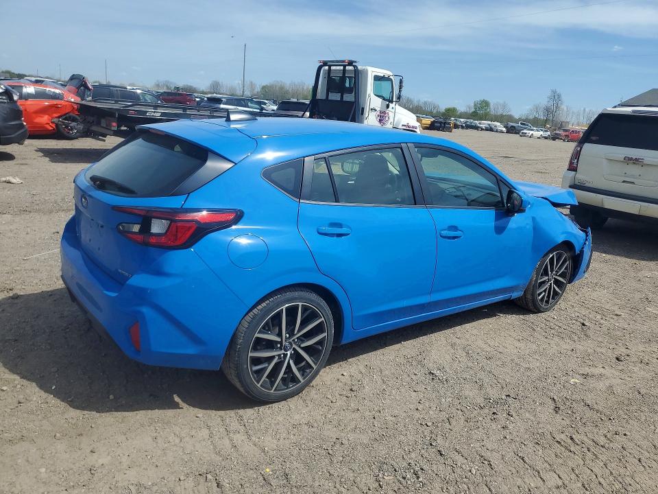 2024 Subaru Impreza VIN JF1GUAFC7R8878359 COPART salvage auction — FRONT END, Mi - Cert Of Title-Salvage Vehicle, sold $3,200 on 2026-07-22 (photo 3)