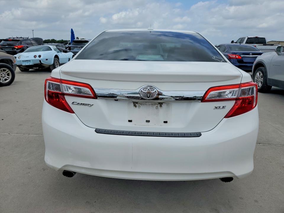 2014 Toyota Camry VIN 4T1BK1FKXEU539433 COPART salvage auction — HAIL, Tx - Certificate Of Title, sold $575 on 2026-07-09 (photo 6)