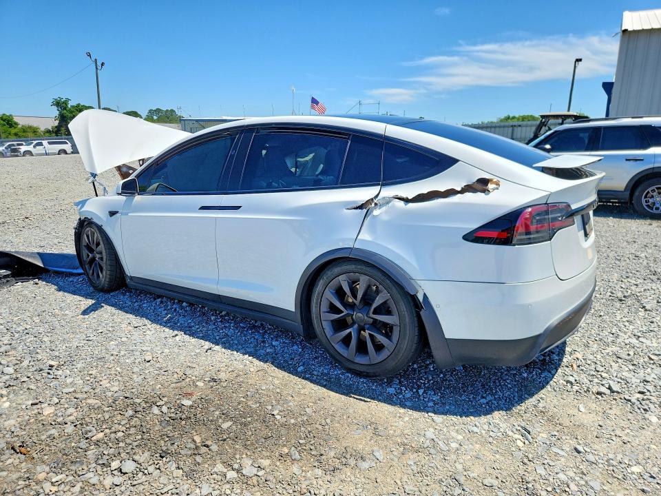 2022 Tesla Model x VIN 7SAXCAE51NF357053 COPART salvage auction — FRONT END, Ga - Cert Of Title-Salvage, sold $7,900 on 2026-07-28 (photo 2)