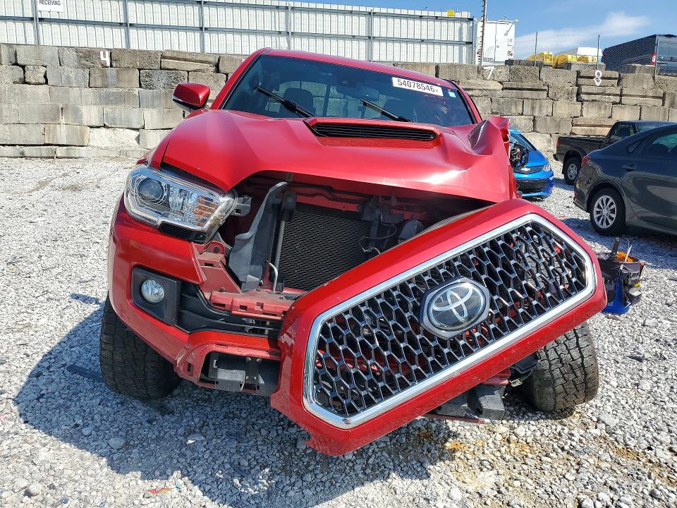 2019 Toyota Tacoma VIN 5TFSZ5AN8KX211365 COPART salvage auction — FRONT END, Ky - Cert Of Title-Salvage, sold $6,400 on 2026-07-10 (photo 5)
