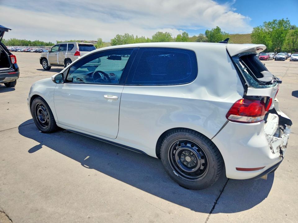 2010 Volkswagen Gti VIN WVWEV7AJ8AW405660 COPART salvage auction — REAR END, Co - Salvage Title, sold $1,050 on 2026-08-12 (photo 2)