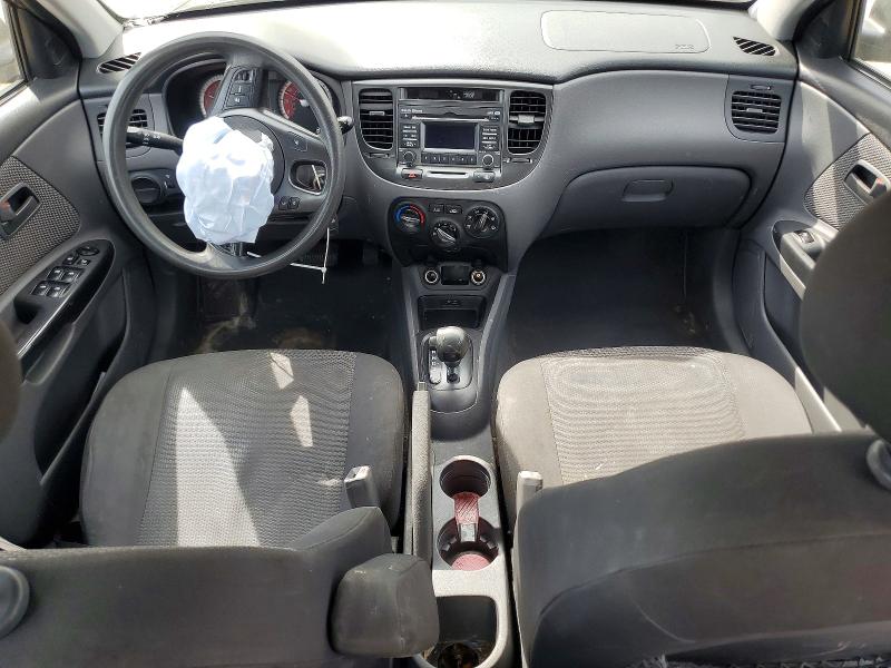 2011 Kia Rio VIN KNADH4A39B6868537 COPART salvage auction — FRONT END, Il - Salvage Certificate, sold $325 on 2026-07-21 (photo 8)