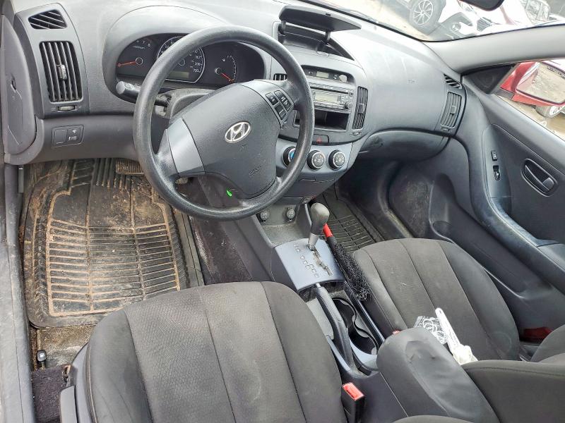 2009 Hyundai Elantra VIN KMHDU45D39U736831 COPART salvage auction — FRONT END, ON - PERMIT SALVAGE, sold $100 on 2026-07-14 (photo 8)
