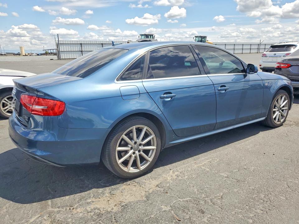 2015 Audi A4 VIN WAUBFAFL8FN017104 COPART salvage auction — FRONT END, CA - SALVAGE CERTIFICATE, sold $100 on 2026-07-23 (photo 3)