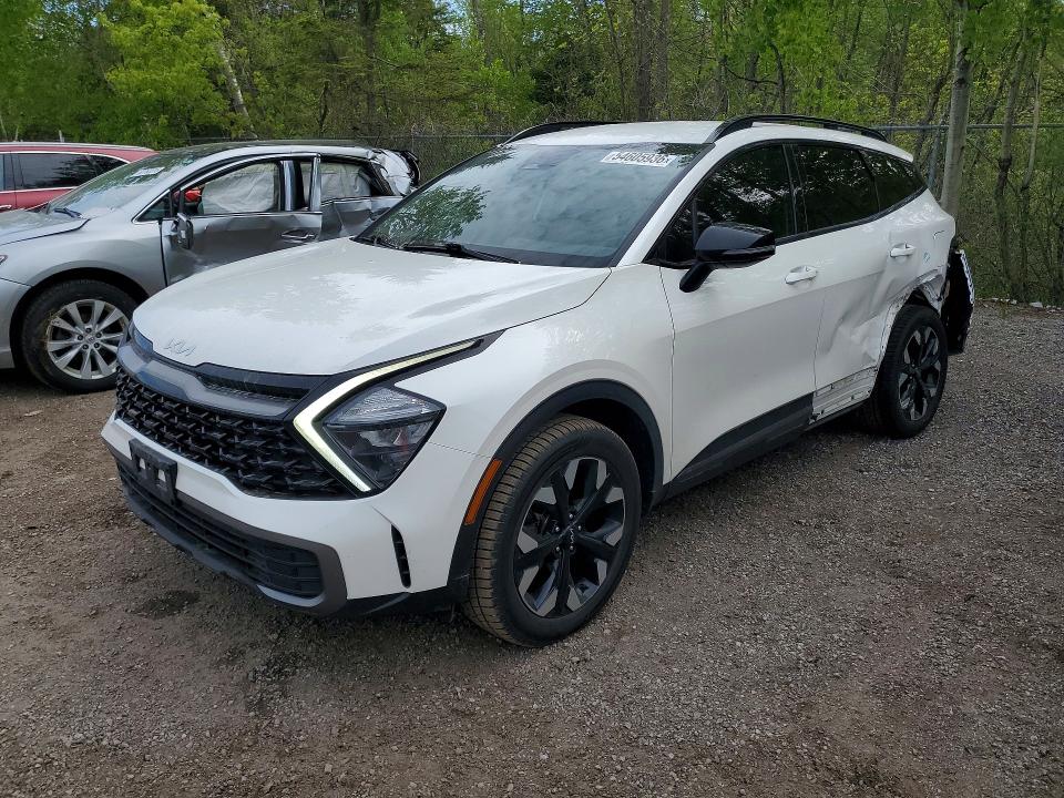 2023 Kia Sportage VIN KNDPUCAF9P7079564 COPART salvage auction — SIDE, On - Permit No Brand - Unfit, sold $9,900 on 2026-07-14 (photo 1)