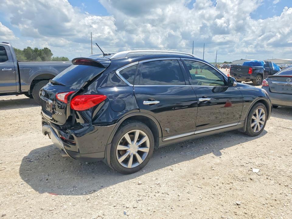 2016 Infiniti Qx50 VIN JN1BJ0RP1GM231372 COPART salvage auction — REAR END, Tx - Salvage Vehicle Title, sold $750 on 2026-07-23 (photo 3)