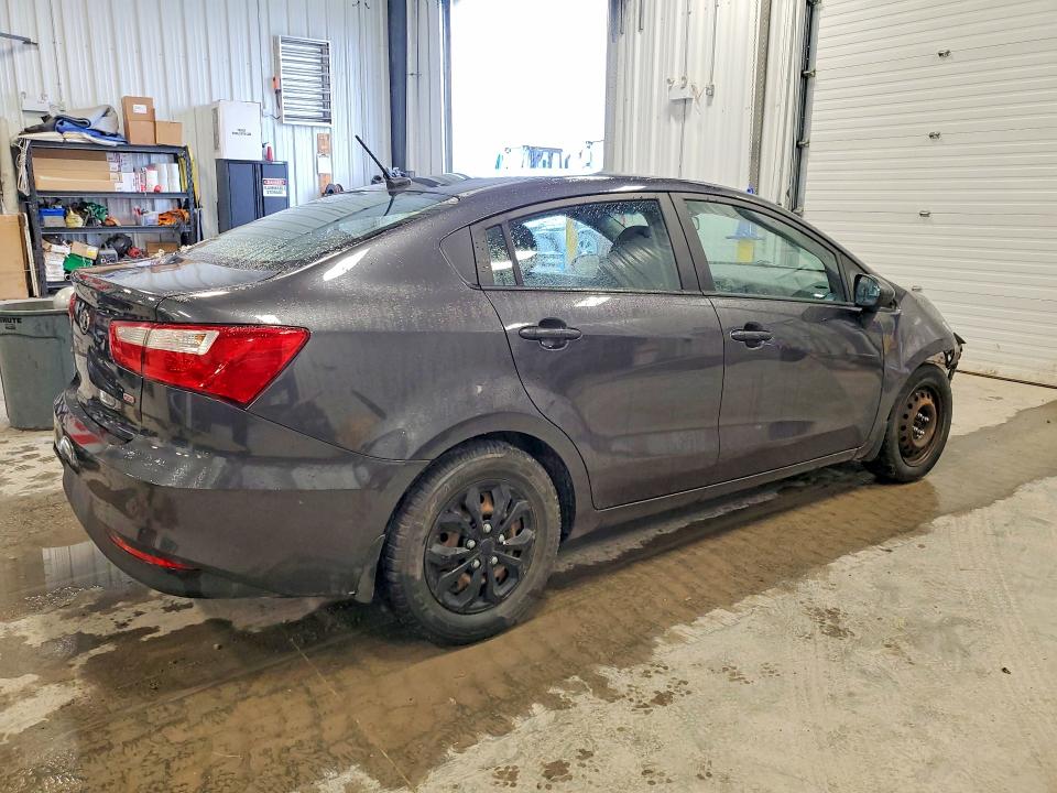 2017 Kia Rio VIN KNADM4A35H6100218 COPART salvage auction — FRONT END, Salvage Title, sold $600 on 2026-07-14 (photo 3)