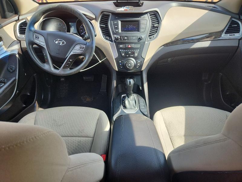 2018 Hyundai Santa fe VIN 5XYZTDLB5JG552947 COPART salvage auction — FRONT END, AL - CERT OF TITLE-SALVAGE TITLE, sold $1,750 on 2026-07-29 (photo 8)