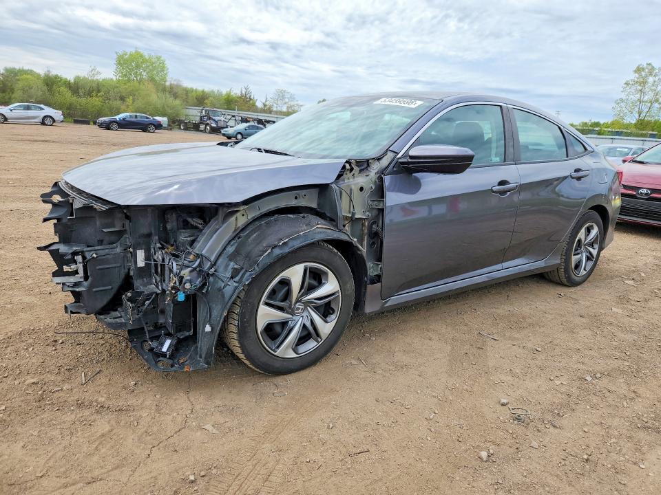 2019 Honda Civic VIN 2HGFC2F63KH526325 COPART salvage auction — FRONT END, Oh - Cert Of Title-Salvage, sold $5,800 on 2026-07-02 (photo 1)