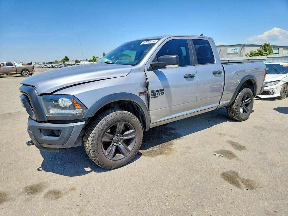 2021 Ram 1500 VIN 1C6RR7GT6MS559656 COPART salvage auction — FRONT END, Ca - Salvage Certificate, sold $3,850 on 2026-07-10 (photo 1)