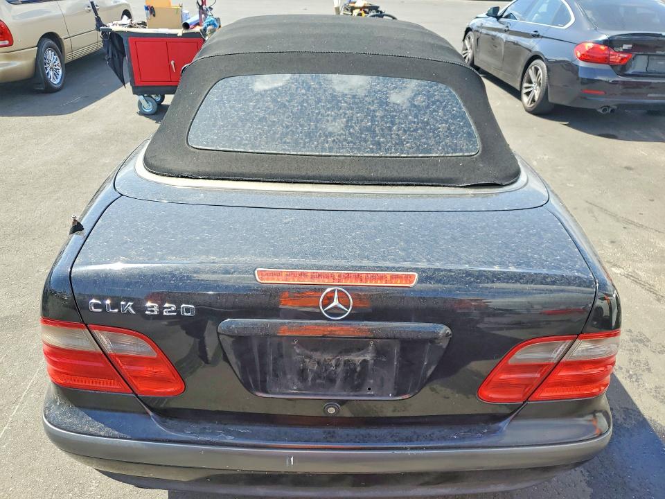 1999 Mercedes-benz Clk-klasse VIN WDBLK65G5XT008635 COPART salvage auction — FRONT END, Ca - Salvage Certificate, sold $225 on 2026-07-13 (photo 6)
