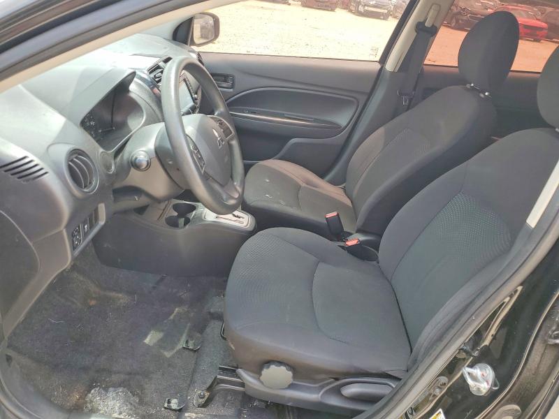 2020 Mitsubishi Mirage VIN ML32F3FJXLHF02454 COPART salvage auction — FRONT END, Tx - Salvage Vehicle Title, sold $2,150 on 2026-07-16 (photo 7)