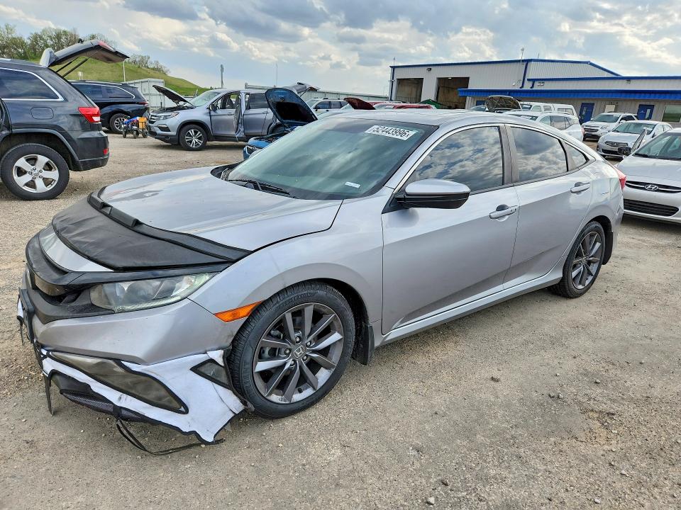 2019 Honda Civic VIN JHMFC1F34KX007857 — COPART salvage auction photo