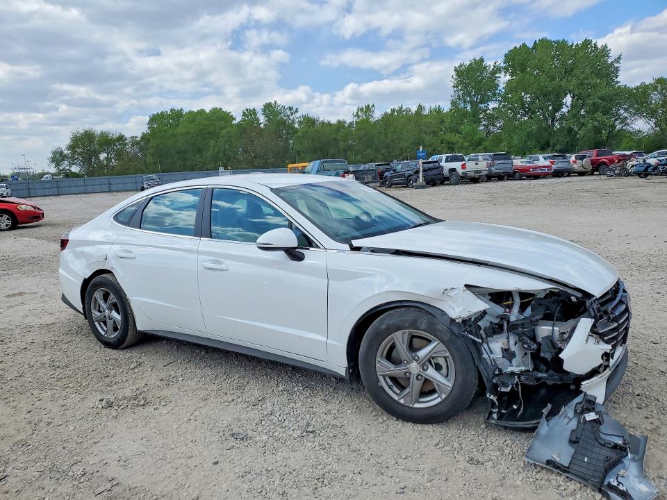2023 Hyundai Sonata VIN KMHL24JA2PA315131 COPART salvage auction — FRONT END, Id - Salvage Certificate Of Title, sold $4,550 on 2026-07-17 (photo 4)