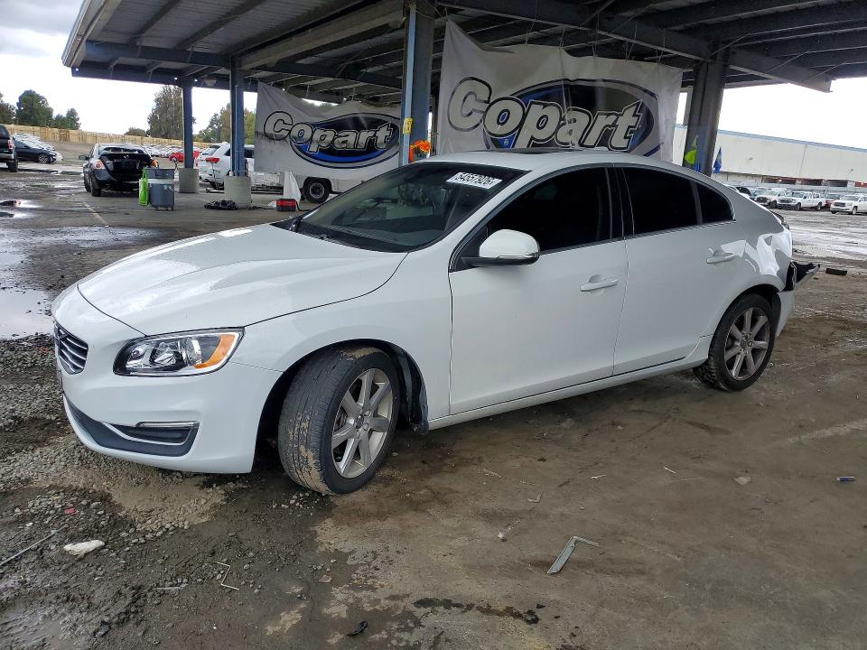 2016 Volvo S60 VIN YV126MFKXG2397930 COPART salvage auction — REAR END, CA - SALVAGE CERTIFICATE, sold $150 on 2026-07-28 (photo 1)