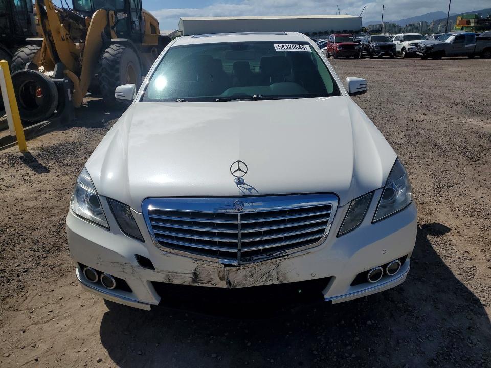 2011 Mercedes-benz E-klasse VIN WDDHF5GB7BA379829 COPART salvage auction — FRONT END, Hi - Certificate Of Salvage, sold $1,900 on 2026-08-10 (photo 5)