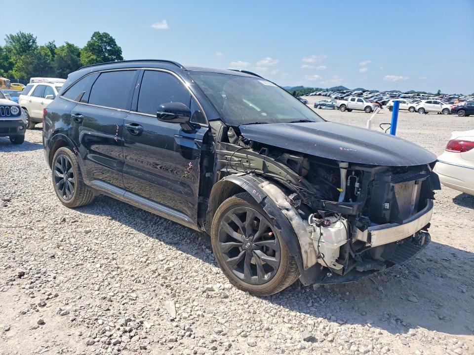 2021 Kia VIN 5XYRK4LF8MG013927 COPART salvage auction — FRONT END, Tn - Salvage Certificate, sold $8,900 on 2026-07-30 (photo 4)