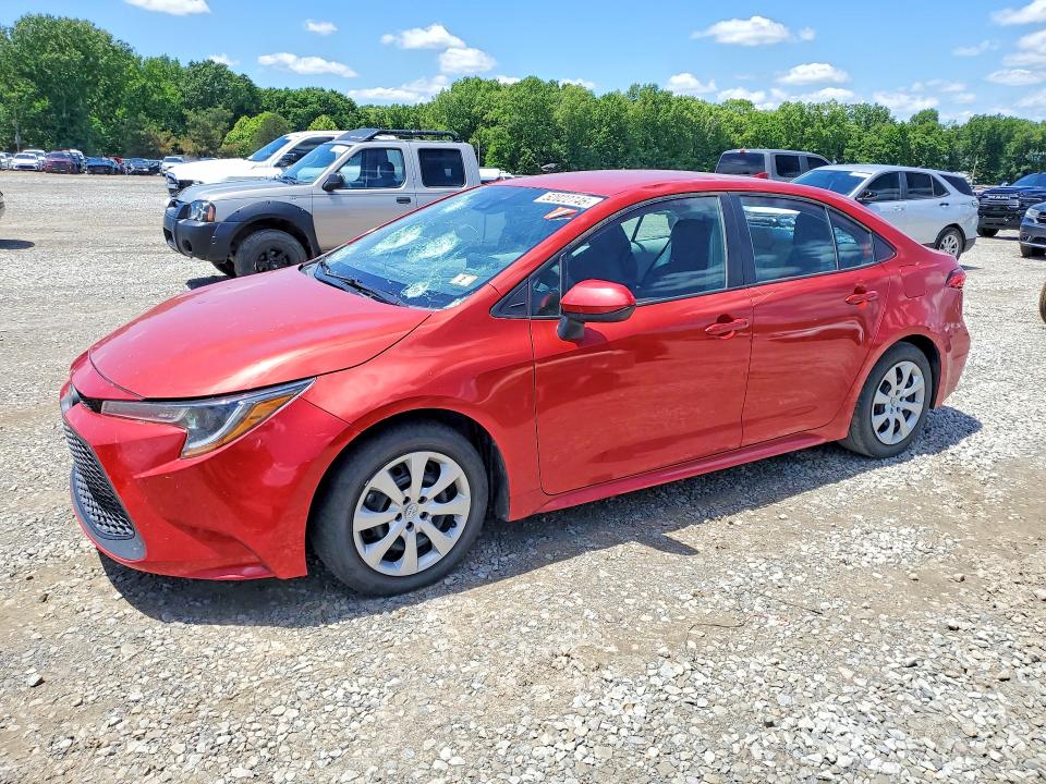 2021 Toyota Corolla VIN 5YFEPMAE1MP164243 COPART salvage auction — HAIL, Ar - Cert Of Title-Salvage, sold $5,200 on 2026-07-08 (photo 1)