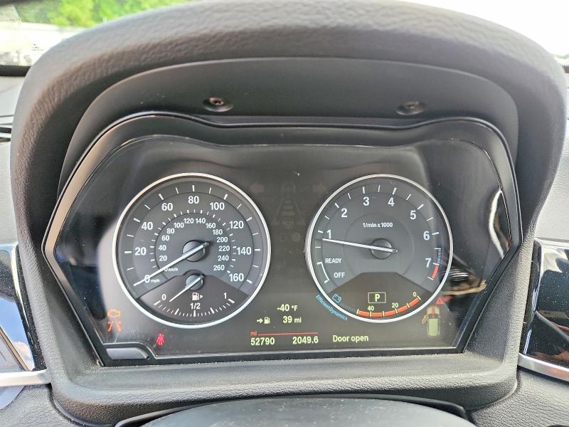 2016 BMW X1 VIN WBXHT3C33GP880665 COPART salvage auction — FRONT END, La - Cert Of Title-Salvage, sold $3,250 on 2026-07-09 (photo 9)