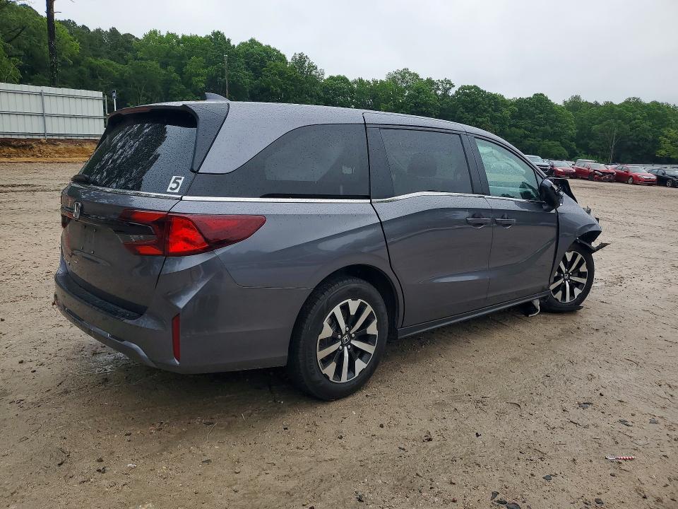 2025 Honda VIN 5FNRL6H60SB022112 COPART salvage auction — FRONT END, Nc - Salvage Certificate Of Title, sold $275 on 2026-07-03 (photo 3)