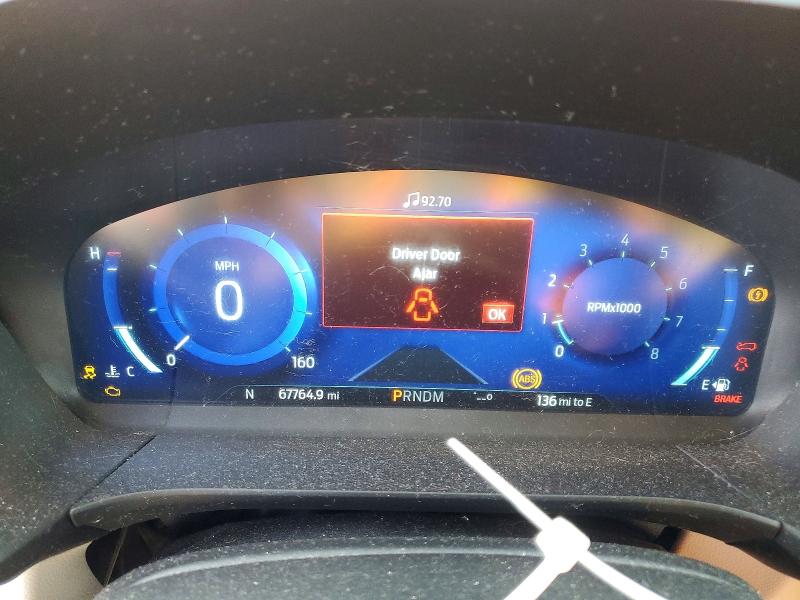 2020 Ford Escape VIN 1FMCU9J96LUA13881 COPART salvage auction — FRONT END, Mo - Salvage Certificate Of Title, sold $4,500 on 2026-07-09 (photo 9)