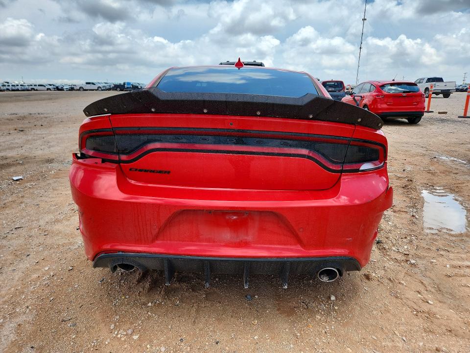 2021 Dodge Charger VIN 2C3CDXCT0MH671139 COPART salvage auction — FRONT END, TX - CERTIFICATE OF TITLE, sold $9,600 on 2026-07-29 (photo 6)