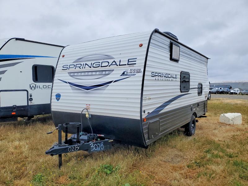 2024 Keystone Springdale VIN 4YDTSGG11RW103028 COPART salvage auction — ROOF, CA - SALVAGE CERTIFICATE, sold $200 on 2026-07-09 (photo 2)