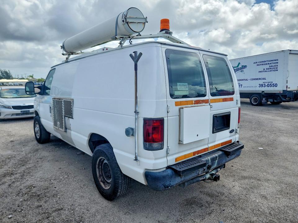 2008 Ford Econoline e350 VIN 1FTSE34L68DA15414 COPART salvage auction — MINOR DENT/SCRATCHES, FL - CERTIFICATE OF TITLE, sold $1,200 on 2026-07-09 (photo 2)