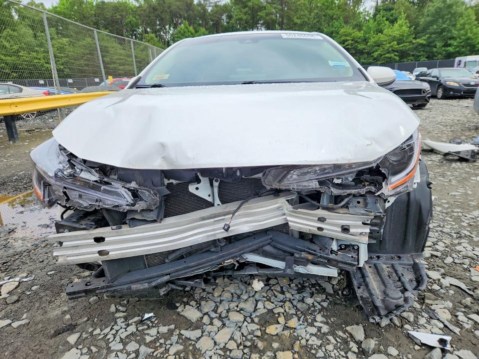 2020 Toyota Corolla VIN JTDEPRAE8LJ035206 COPART salvage auction — FRONT END, Md - Cert Of Salvage > 75% Damage, sold $3,050 on 2026-07-31 (photo 5)