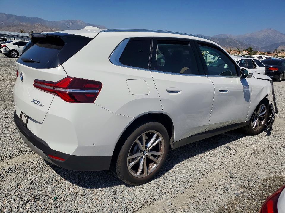 2025 BMW X3 VIN 5UX53GP01S9029161 COPART salvage auction — FRONT END, Ca - Salvage Certificate, sold $24,800 on 2026-07-15 (photo 3)