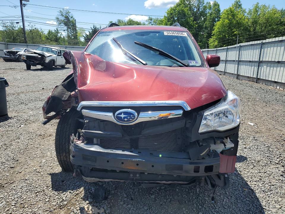 2015 Subaru Forester VIN JF2SJARC9FH496582 COPART salvage auction — FRONT END, Nj - Cert Of Title-Salvage, sold $400 on 2026-07-31 (photo 5)